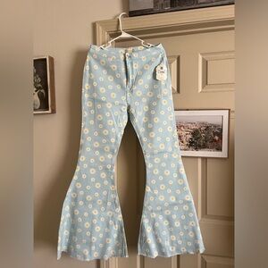 Altar’d State Daisy Flare Bell Bottoms